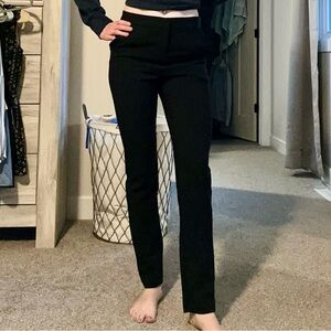 Charlotte Russe Black Straight Leg Pants